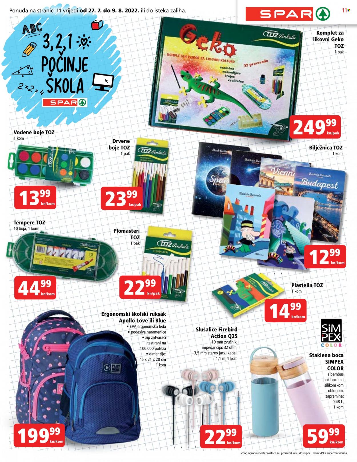 SPAR katalog - 27.07.2022. - 02.08.2022. Stranica 11