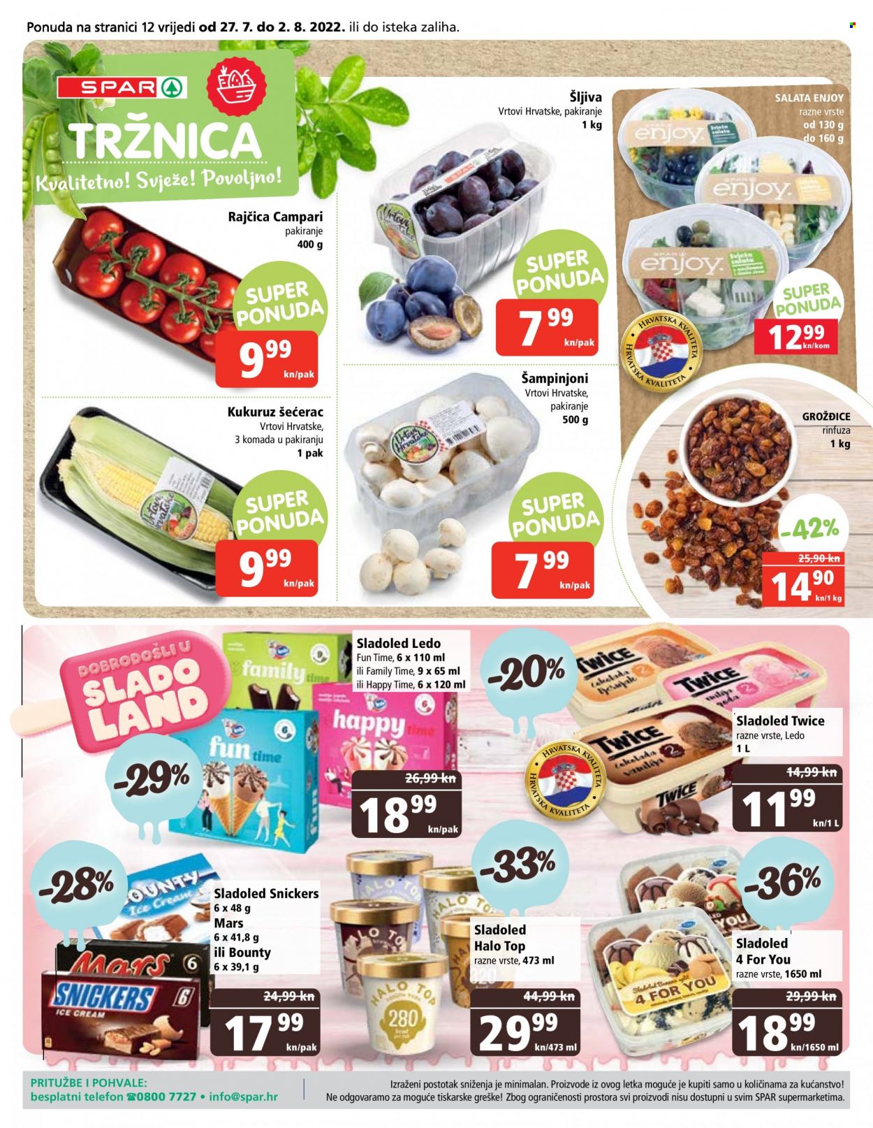 SPAR katalog - 27.07.2022. - 02.08.2022. Stranica 12