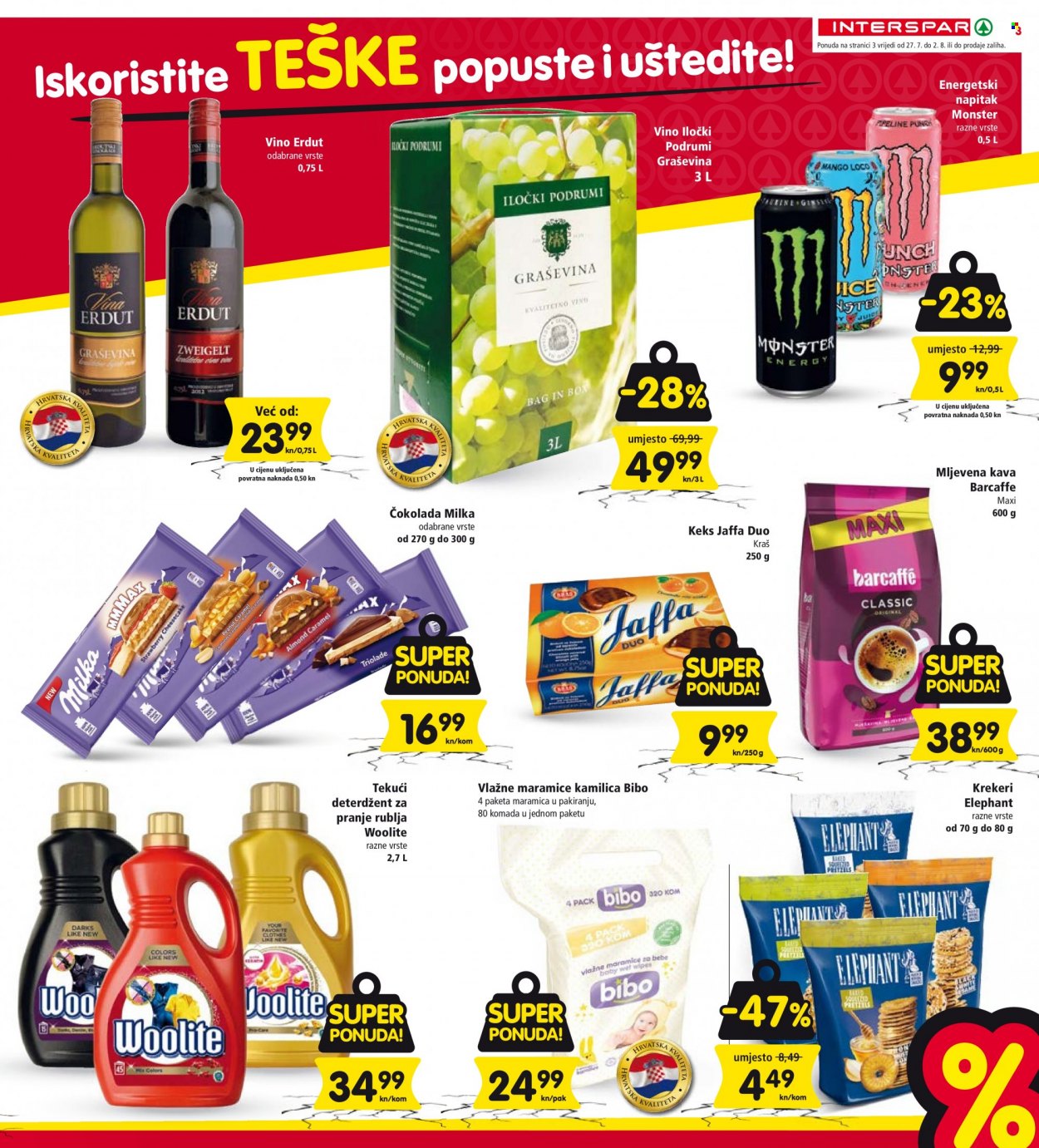 INTERSPAR katalog - 27.07.2022. - 02.08.2022. Stranica 3
