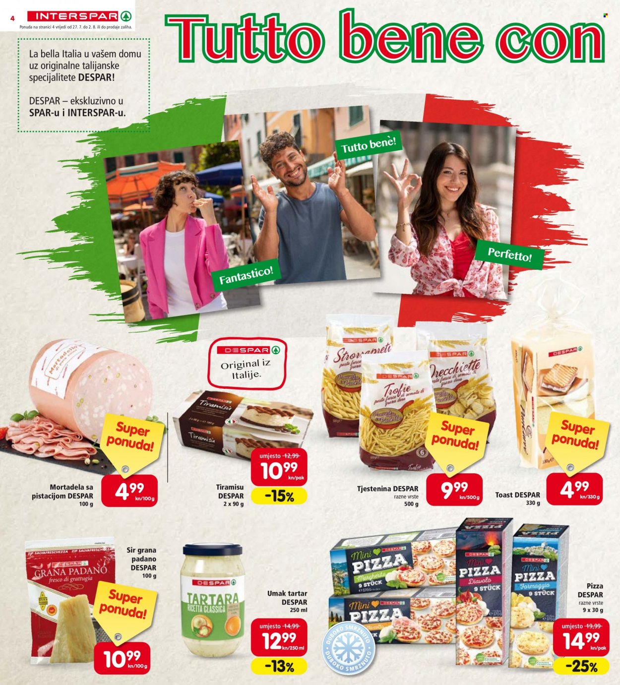 INTERSPAR katalog - 27.07.2022. - 02.08.2022. Stranica 4