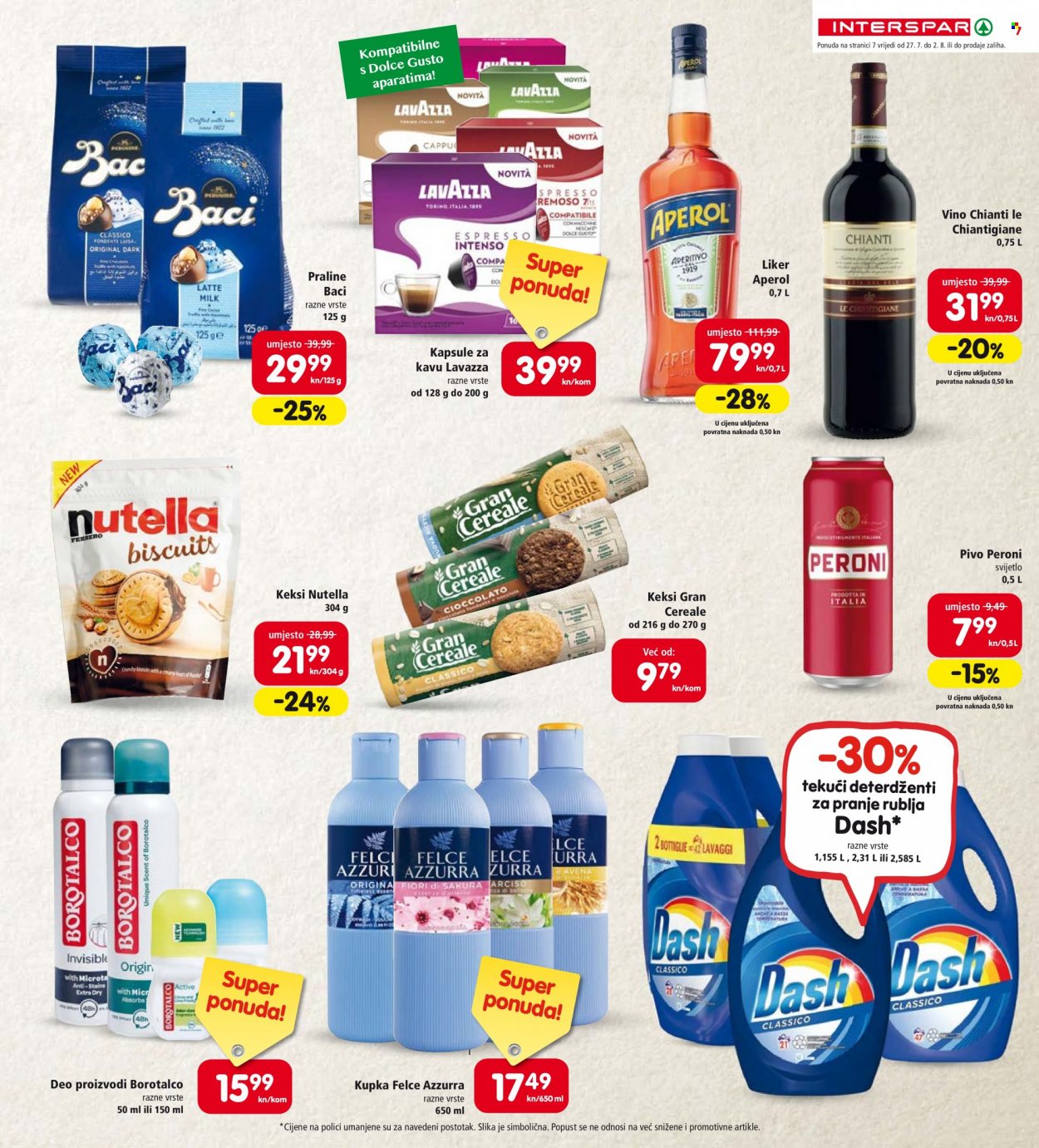 INTERSPAR katalog - 27.07.2022. - 02.08.2022. Stranica 7