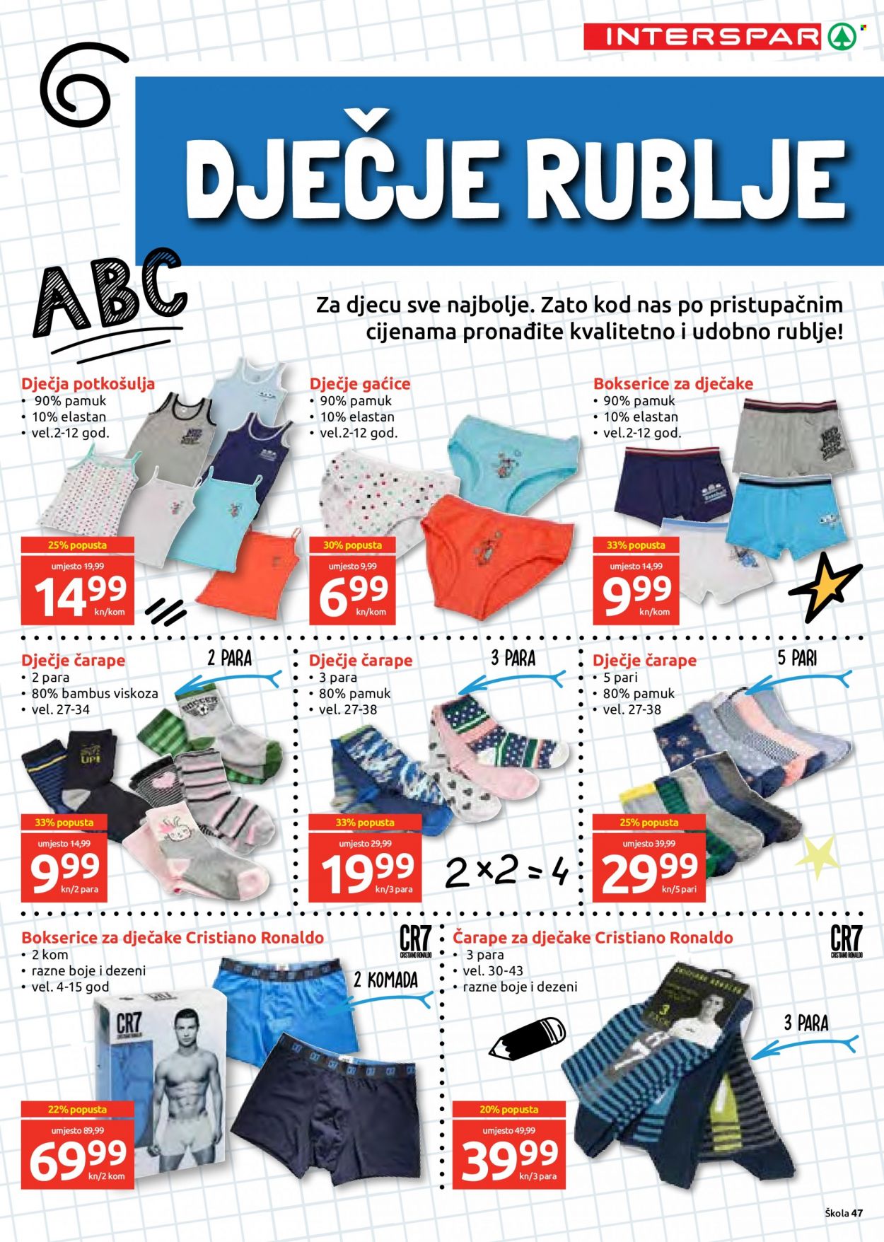 INTERSPAR katalog - 27.07.2022. - 13.09.2022. Stranica 47