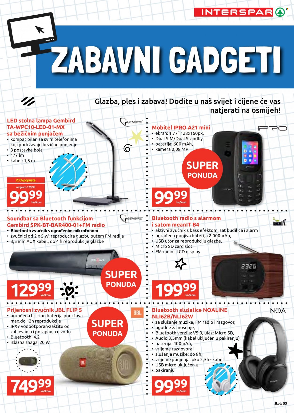 INTERSPAR katalog - 27.07.2022. - 13.09.2022. Stranica 53