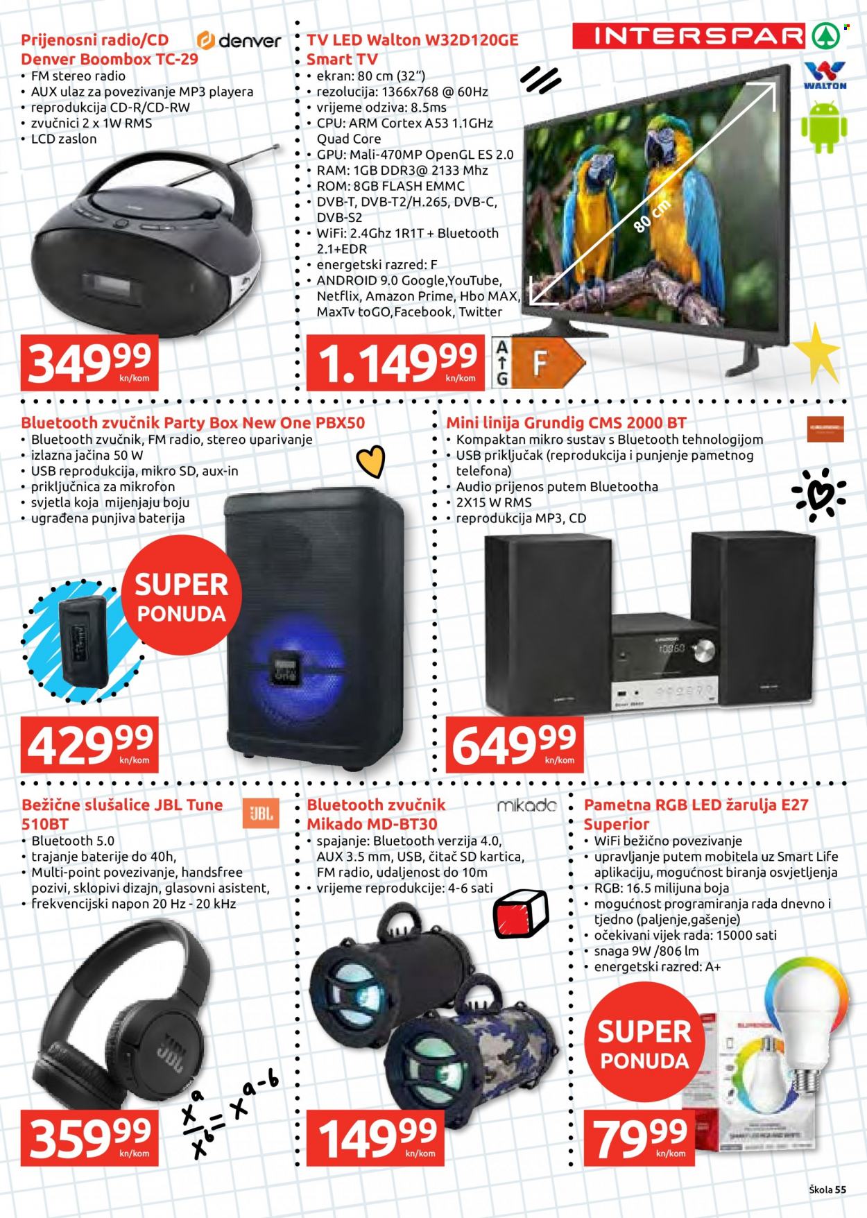 INTERSPAR katalog - 27.07.2022. - 13.09.2022. Stranica 55