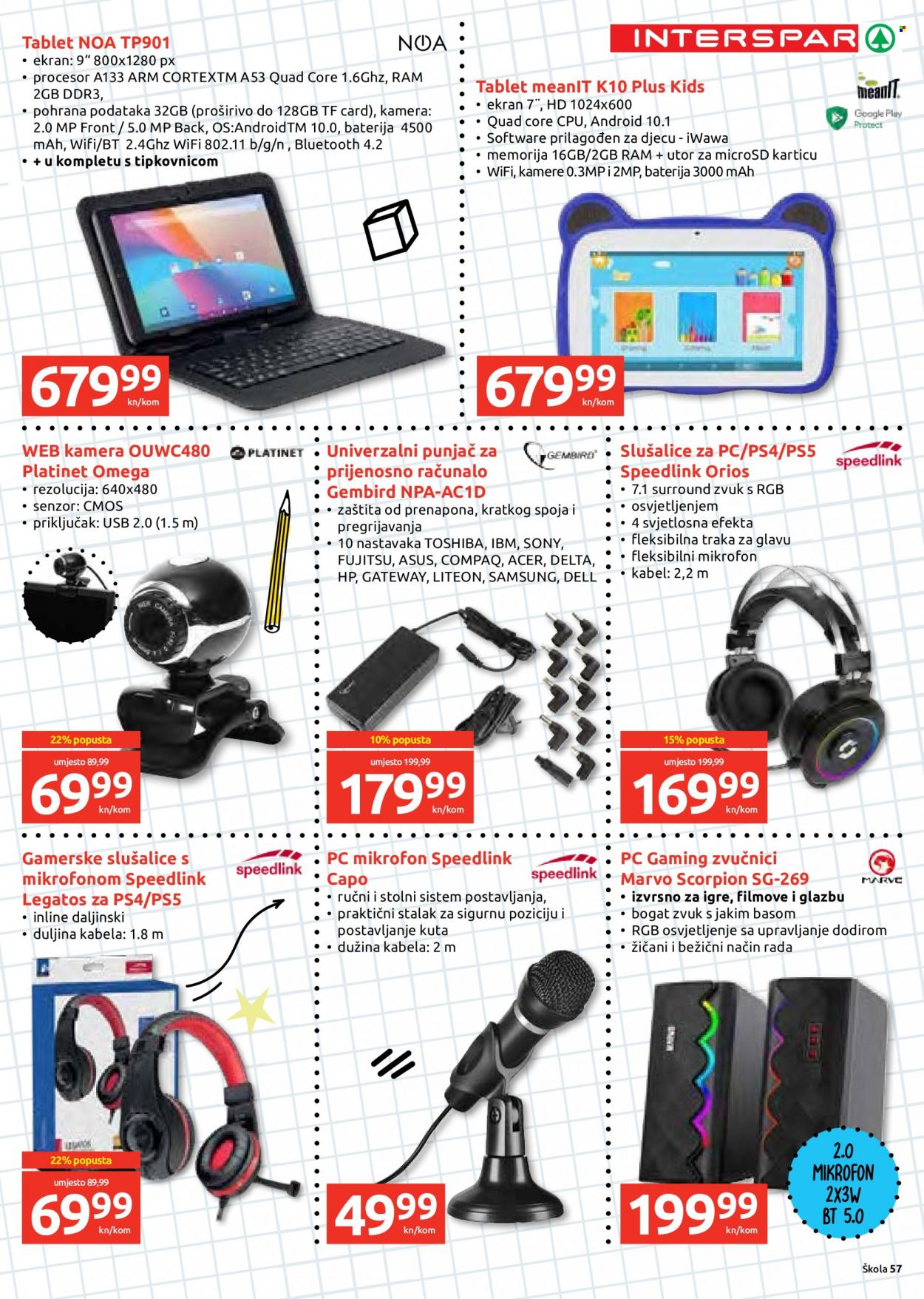 INTERSPAR katalog - 27.07.2022. - 13.09.2022. Stranica 57