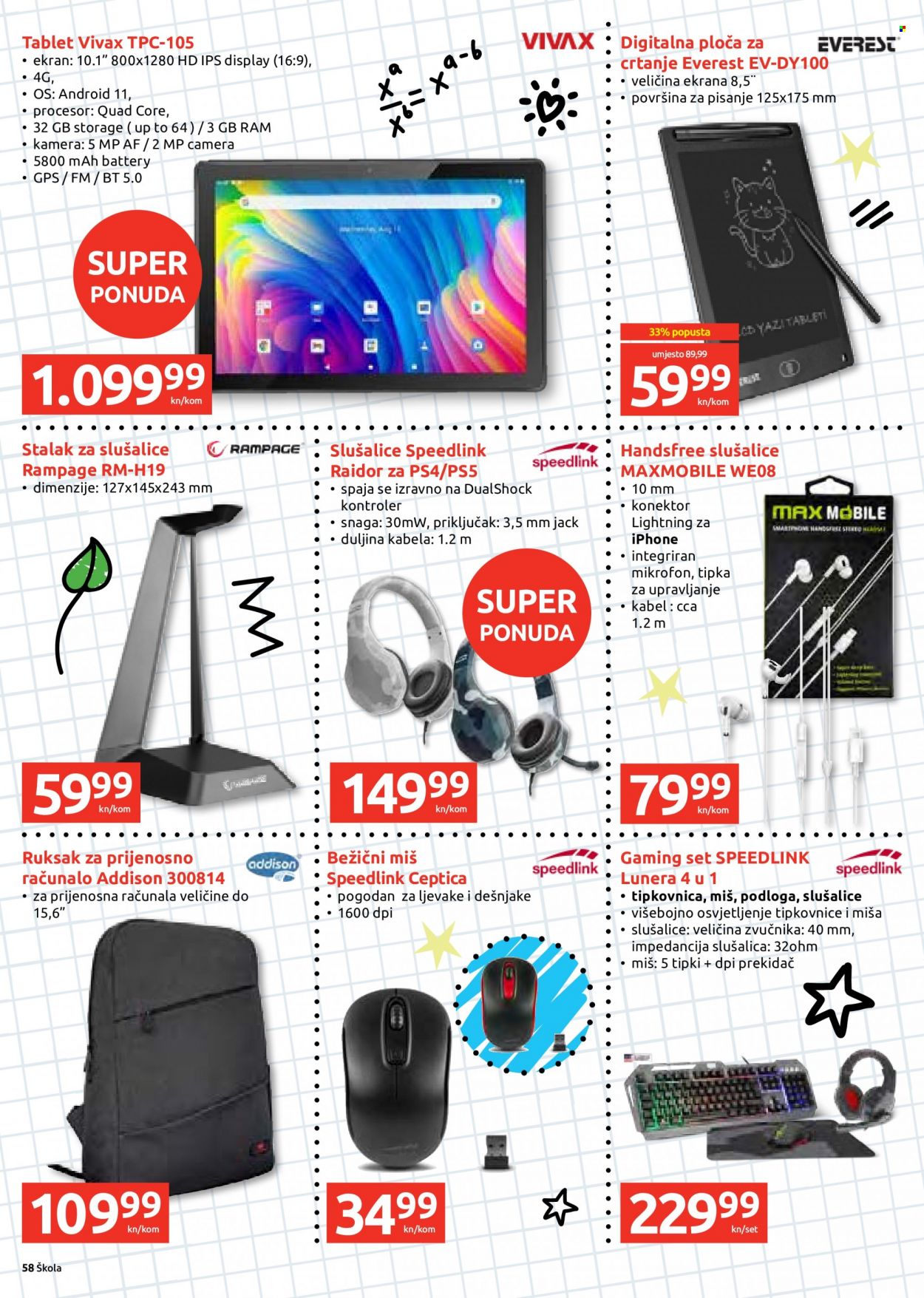INTERSPAR katalog - 27.07.2022. - 13.09.2022. Stranica 58