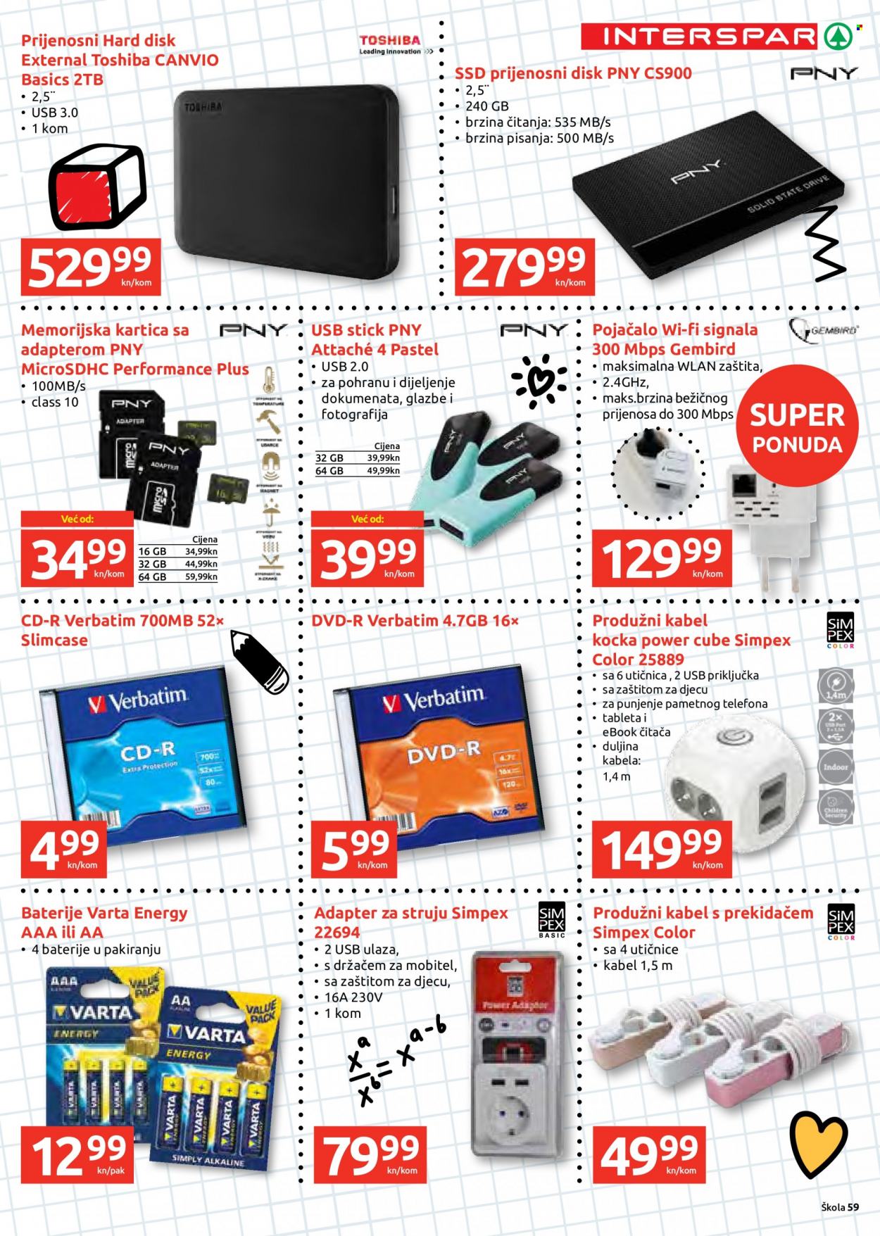 INTERSPAR katalog - 27.07.2022. - 13.09.2022. Stranica 59