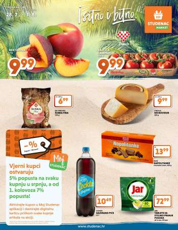 Studenac katalog - 28.07.2022. - 03.08.2022.