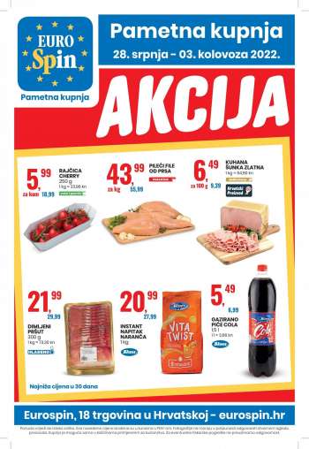 Eurospin katalog - 28.07.2022. - 03.08.2022.
