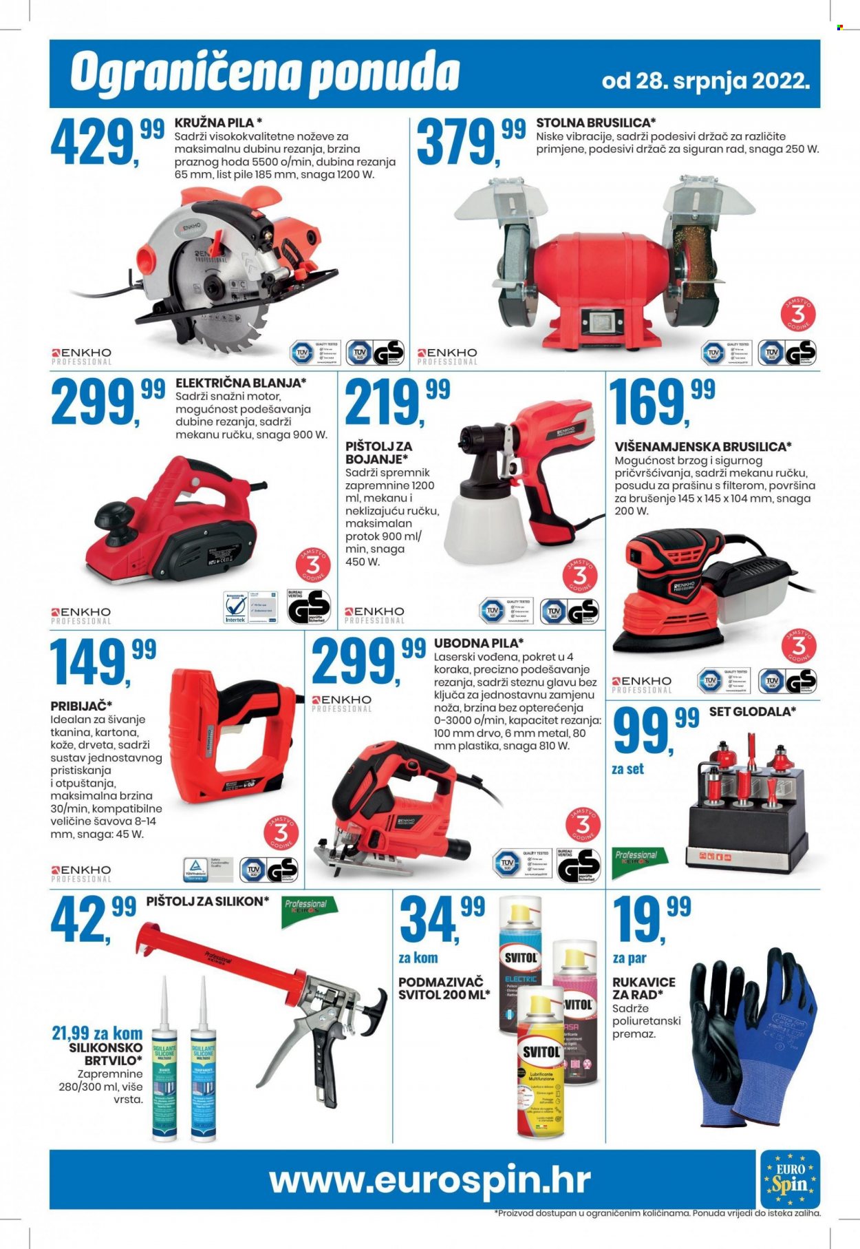 Eurospin katalog - 28.07.2022. - 03.08.2022. Stranica 15