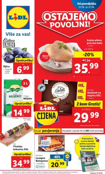 Lidl katalog - 01.08.2022. - 07.08.2022.