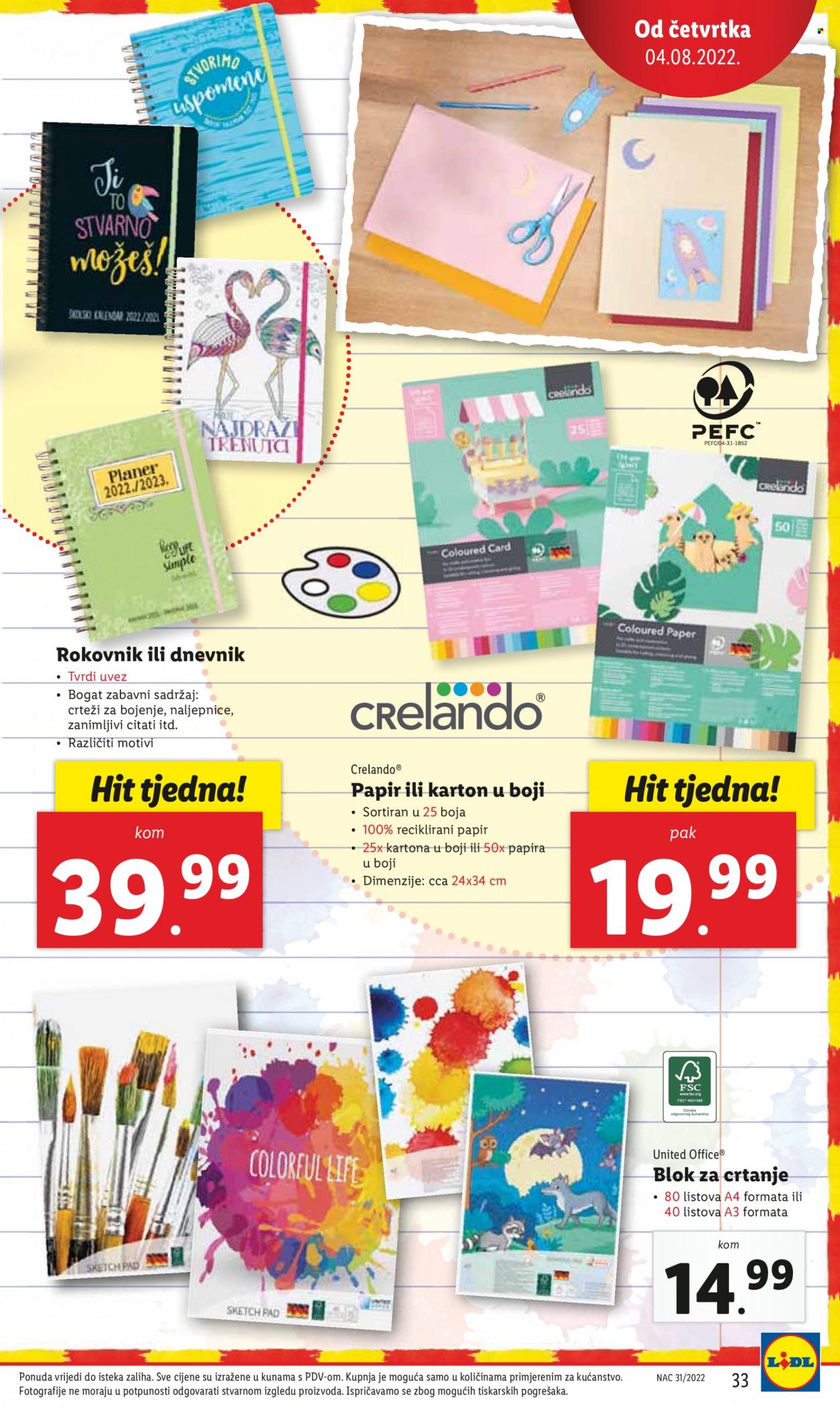 Lidl katalog - 01.08.2022. - 07.08.2022. Stranica 33