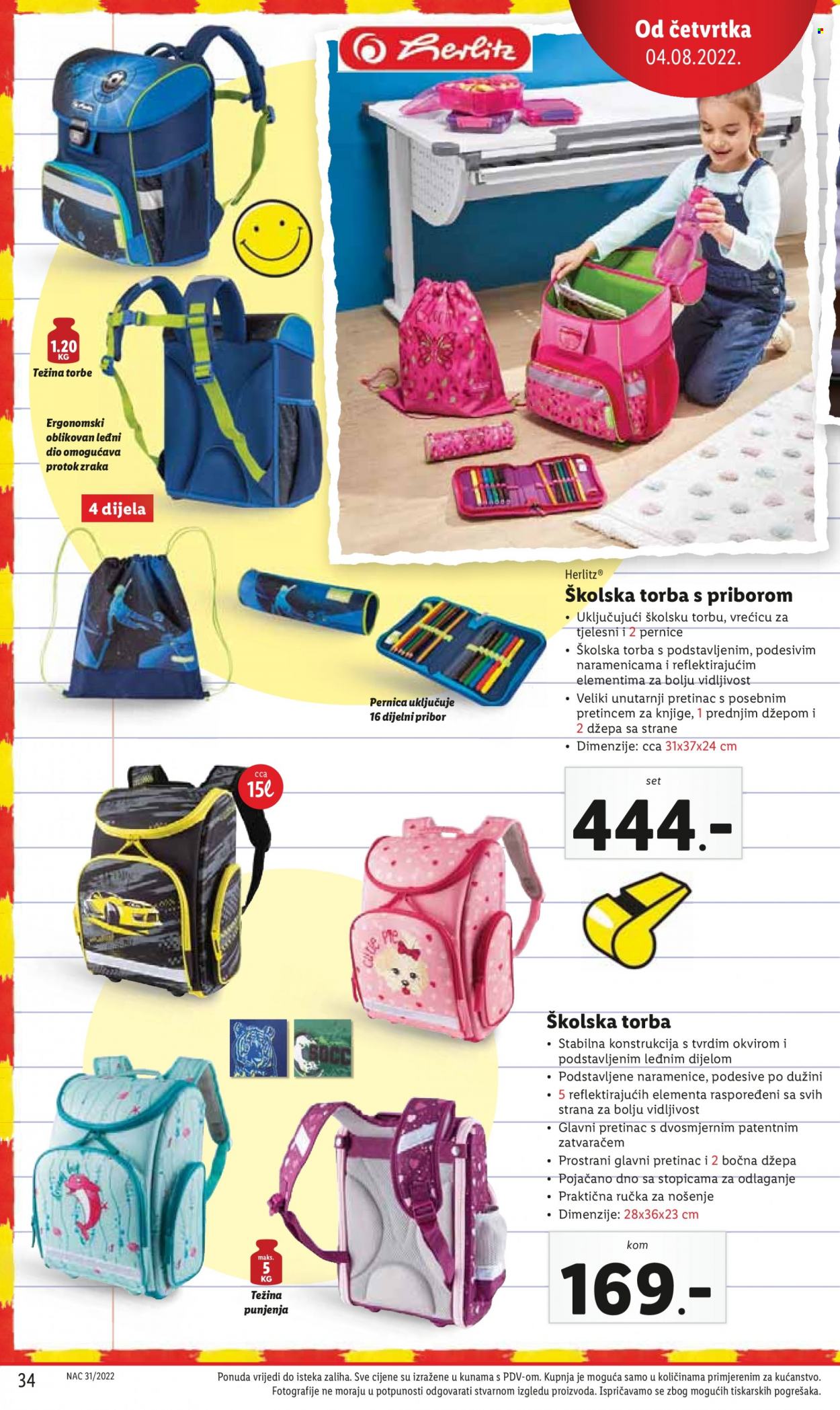 Lidl katalog - 01.08.2022. - 07.08.2022. Stranica 34