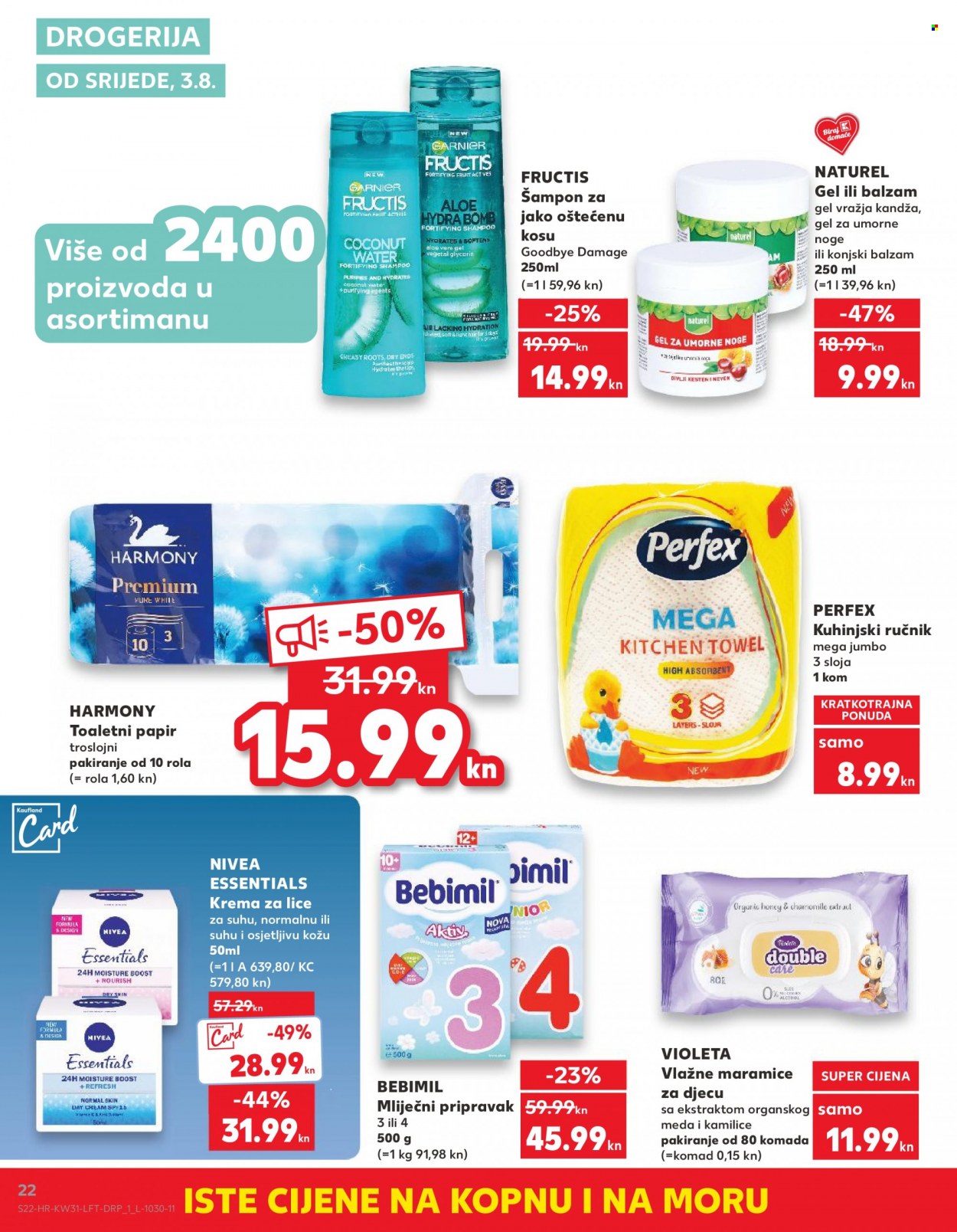 Kaufland katalog - 03.08.2022. - 09.08.2022. Stranica 22