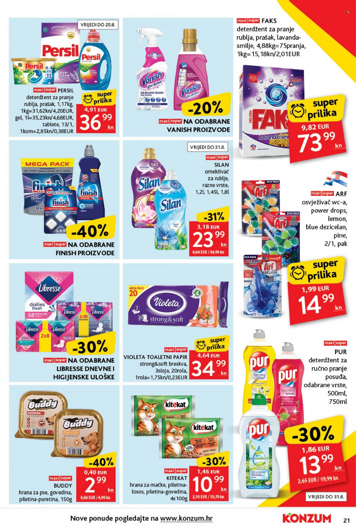 Konzum katalog - 04.08.2022. - 10.08.2022. Stranica 21