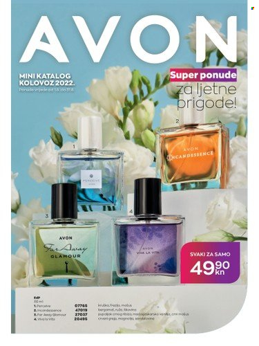Avon katalog - 01.08.2022. - 31.08.2022. Stranica 1