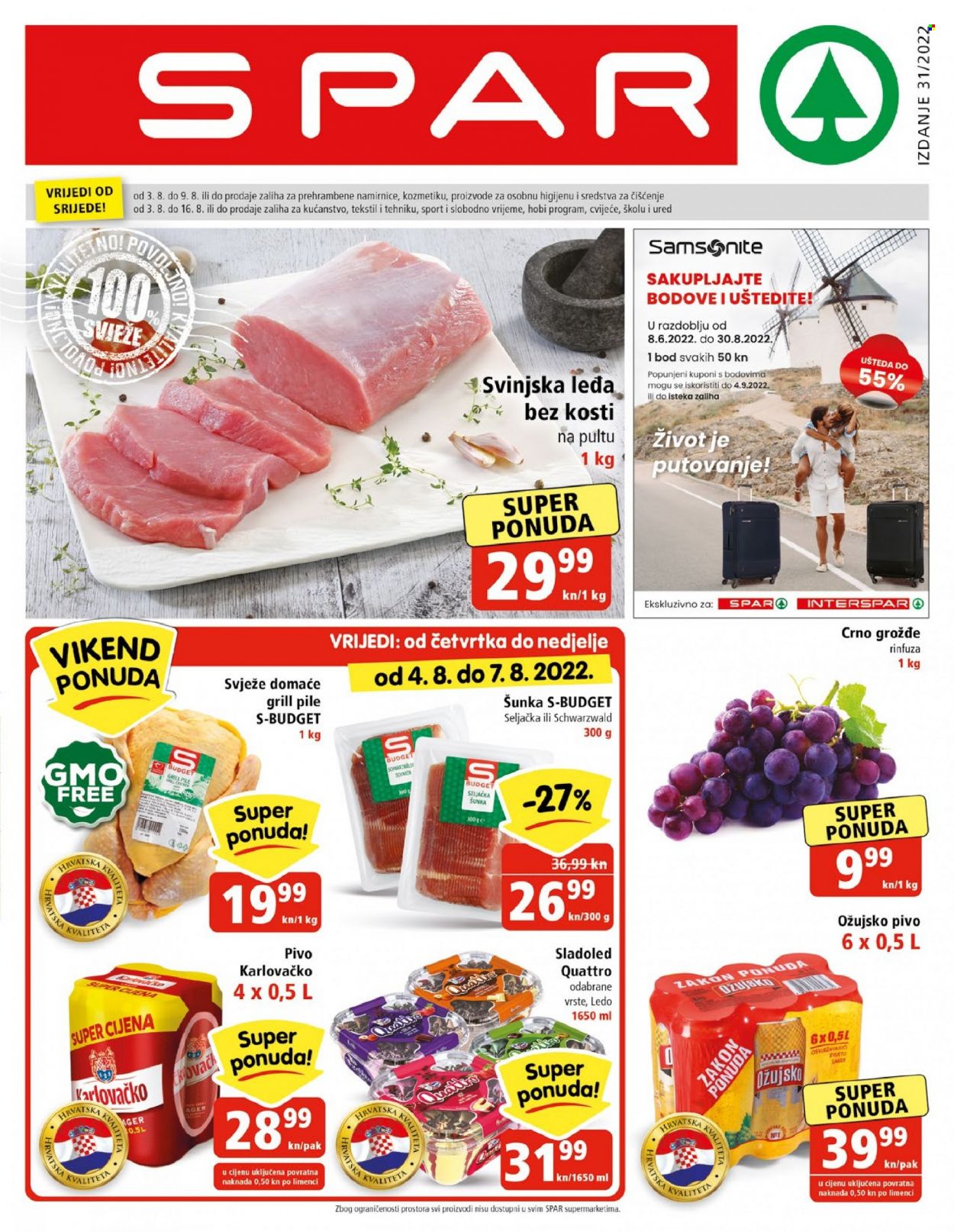 SPAR katalog - 03.08.2022. - 09.08.2022. Stranica 1