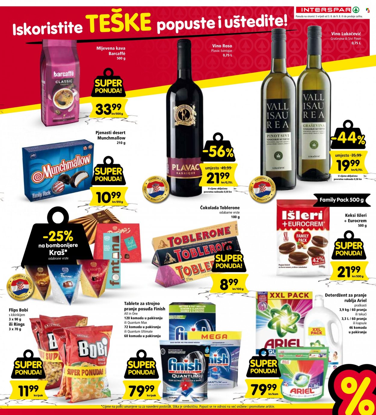 INTERSPAR katalog - 03.08.2022. - 09.08.2022. Stranica 3
