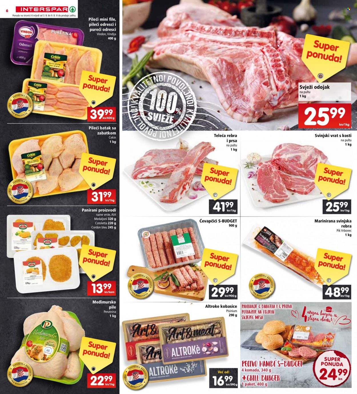 INTERSPAR katalog - 03.08.2022. - 09.08.2022. Stranica 6