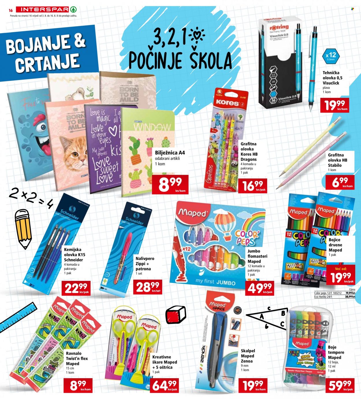 INTERSPAR katalog - 03.08.2022. - 09.08.2022. Stranica 16