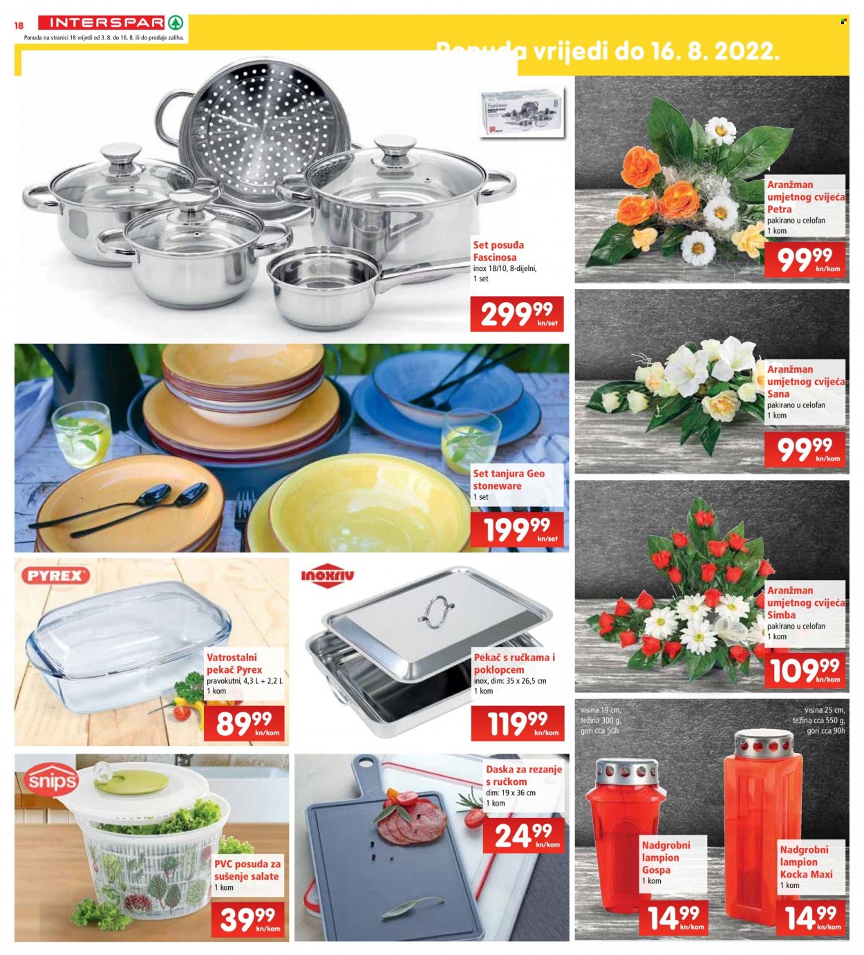 INTERSPAR katalog - 03.08.2022. - 09.08.2022. Stranica 18