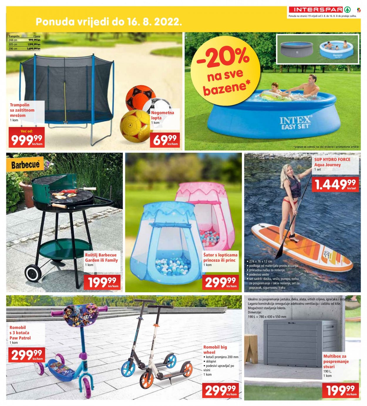 INTERSPAR katalog - 03.08.2022. - 09.08.2022. Stranica 19