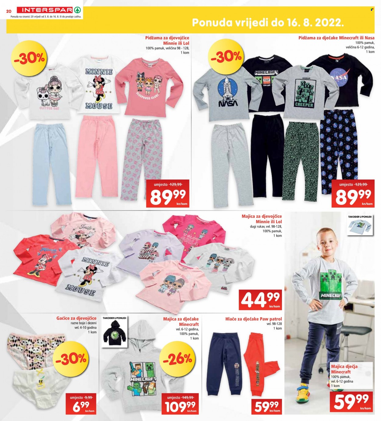 INTERSPAR katalog - 03.08.2022. - 09.08.2022. Stranica 20