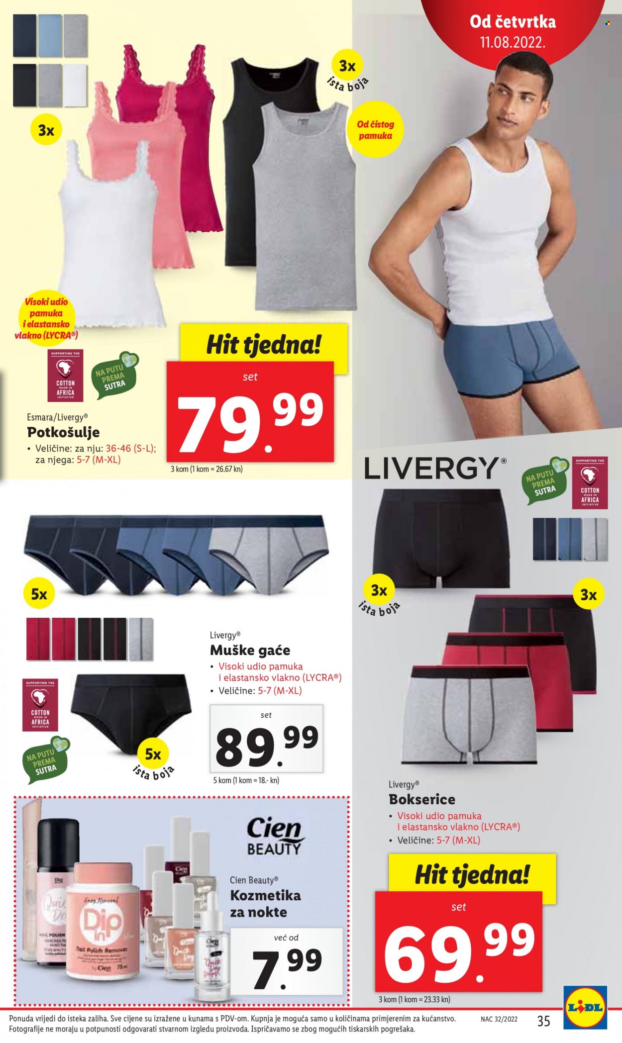 Lidl katalog - 08.08.2022. - 15.08.2022. Stranica 35