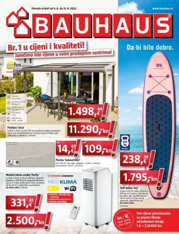 Bauhaus katalog - 04.08.2022. - 31.08.2022.