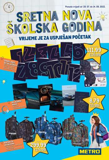 Metro katalog - 28.07.2022. - 14.09.2022.