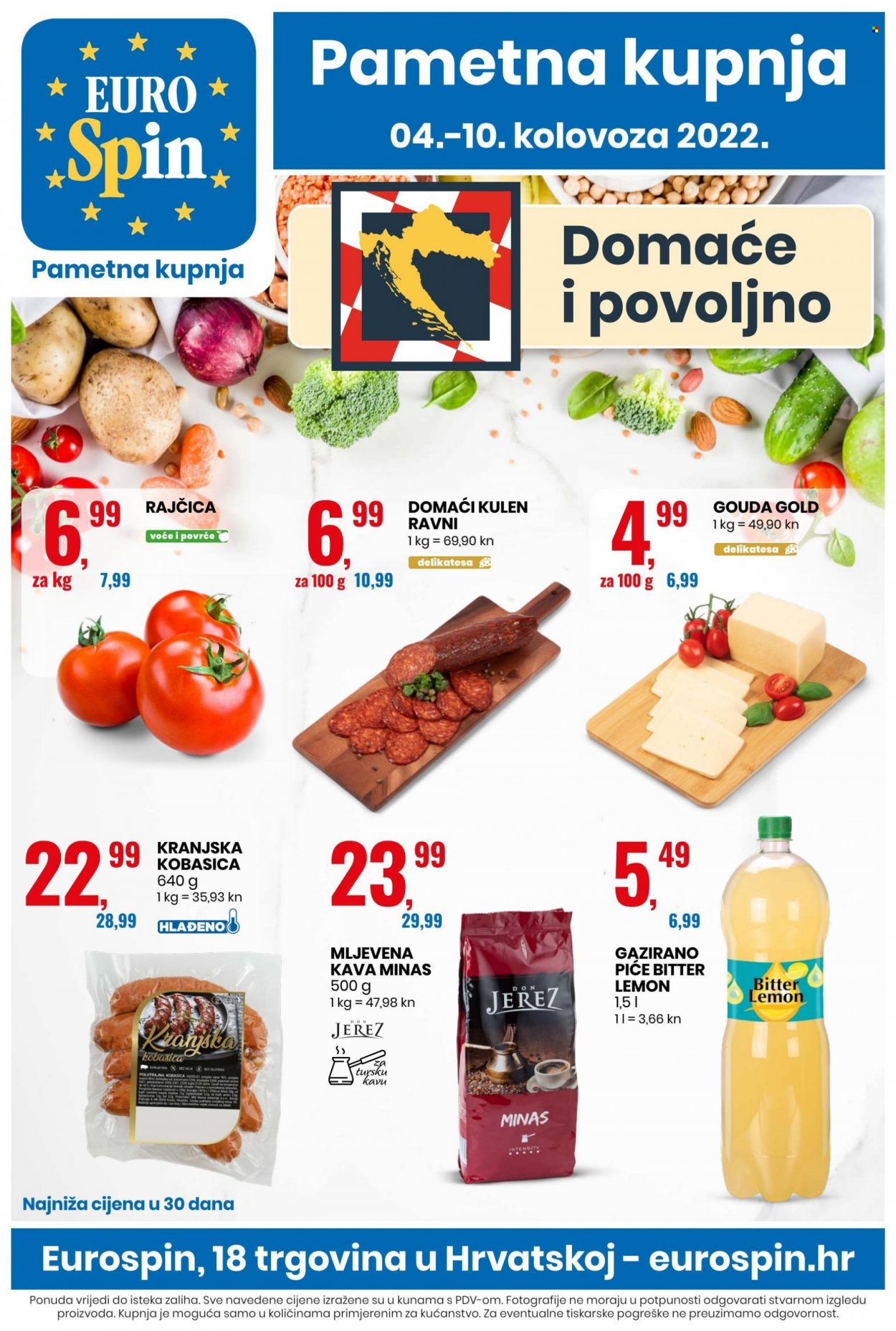 Eurospin katalog - 04.08.2022. - 10.08.2022. Stranica 1
