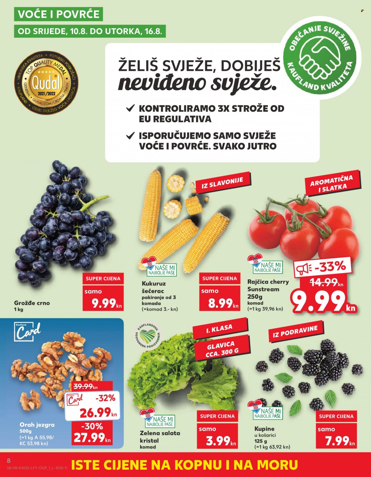 Kaufland katalog - 10.08.2022. - 16.08.2022. Stranica 8