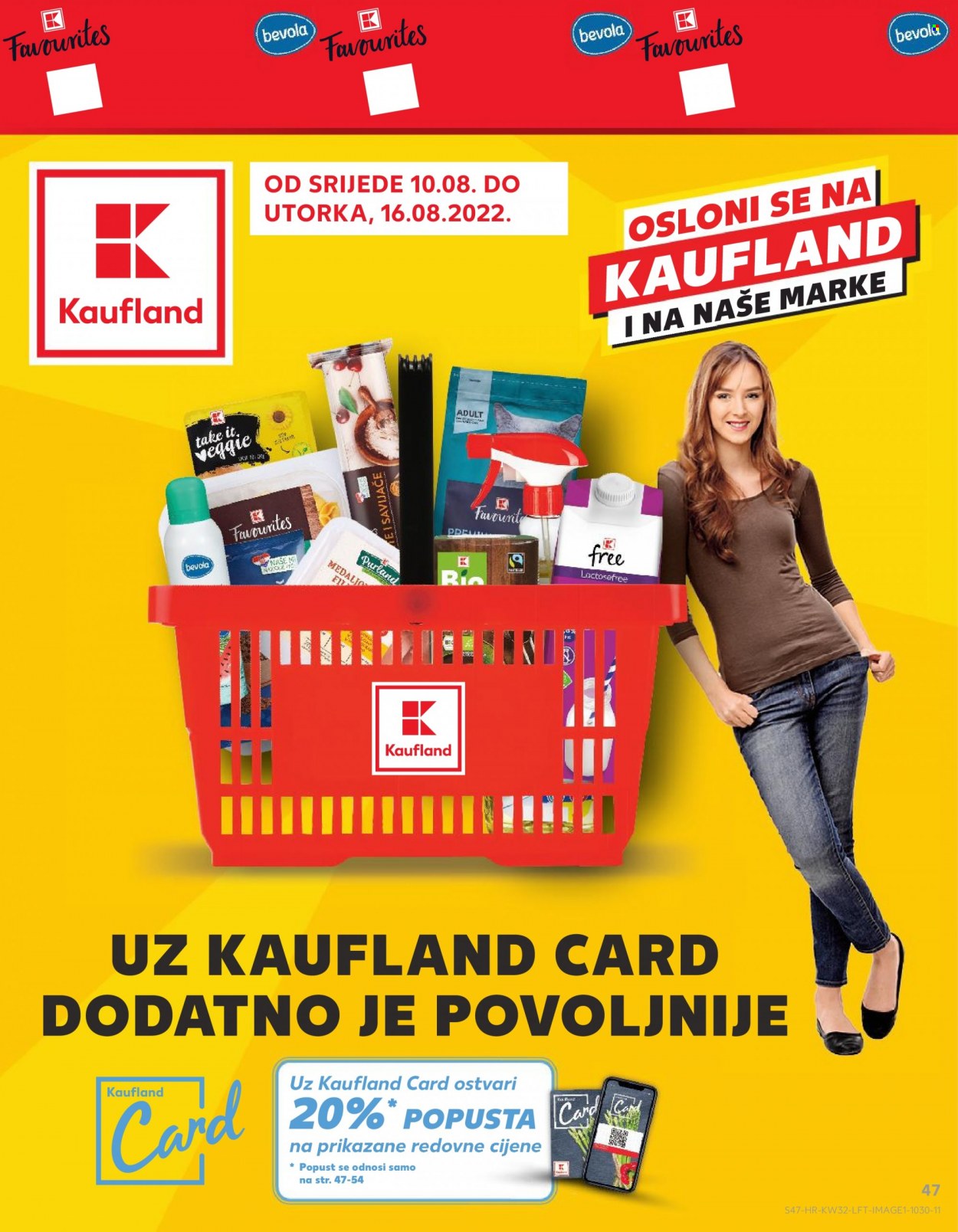 Kaufland katalog - 10.08.2022. - 16.08.2022. Stranica 47