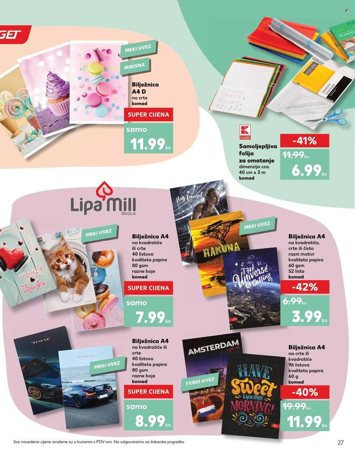 Kaufland katalog - 08.08.2022. - 11.09.2022. Stranica 27