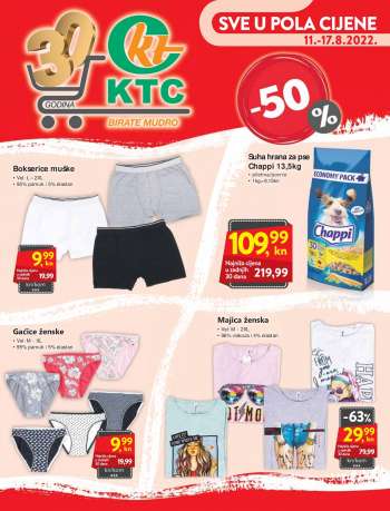 KTC katalog - 11.08.2022. - 17.08.2022.
