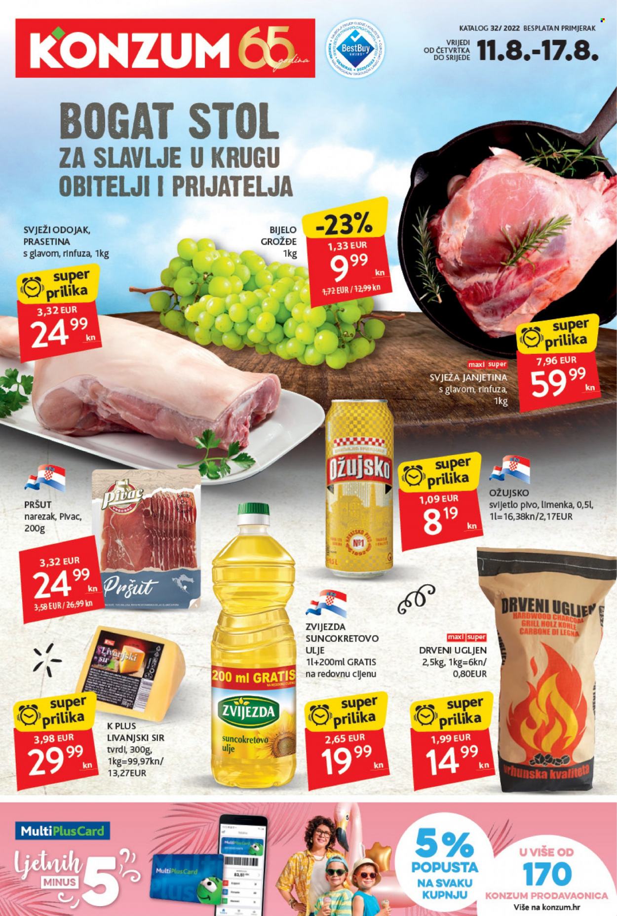 Konzum katalog - 11.08.2022. - 17.08.2022. Stranica 1
