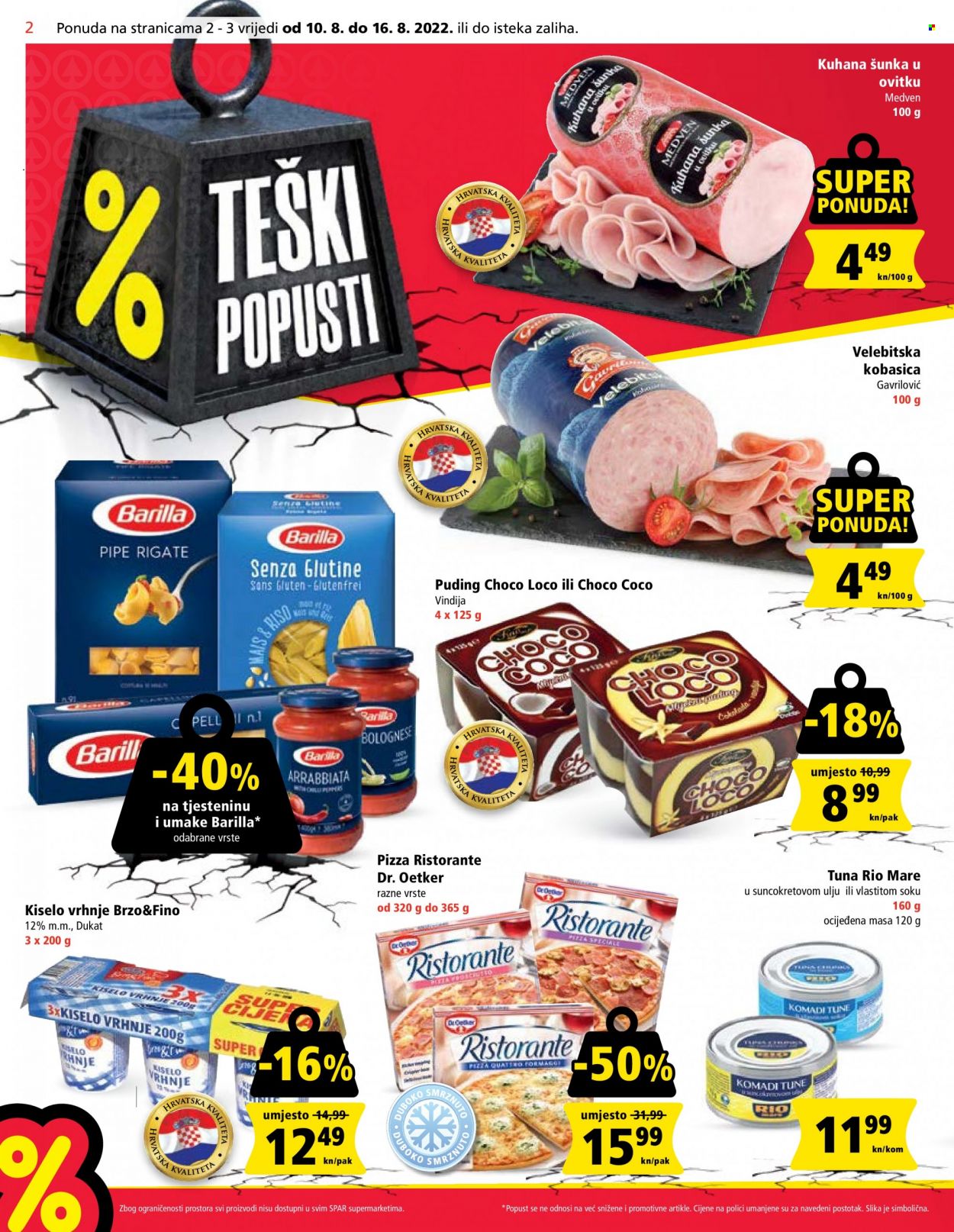 SPAR katalog - 10.08.2022. - 16.08.2022. Stranica 2