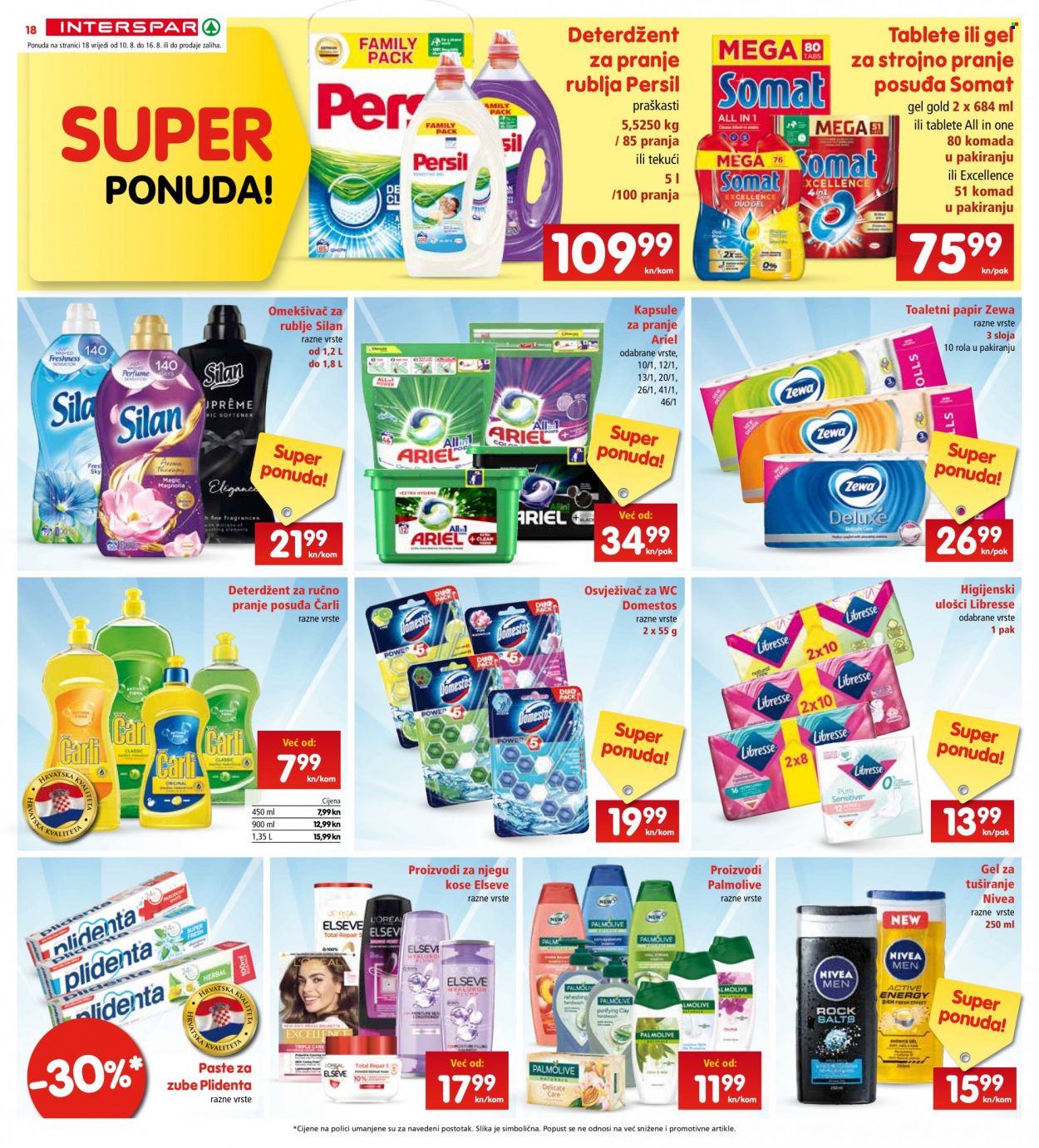 INTERSPAR katalog - 10.08.2022. - 16.08.2022. Stranica 18