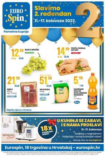 Eurospin katalog - 11.08.2022. - 17.08.2022.