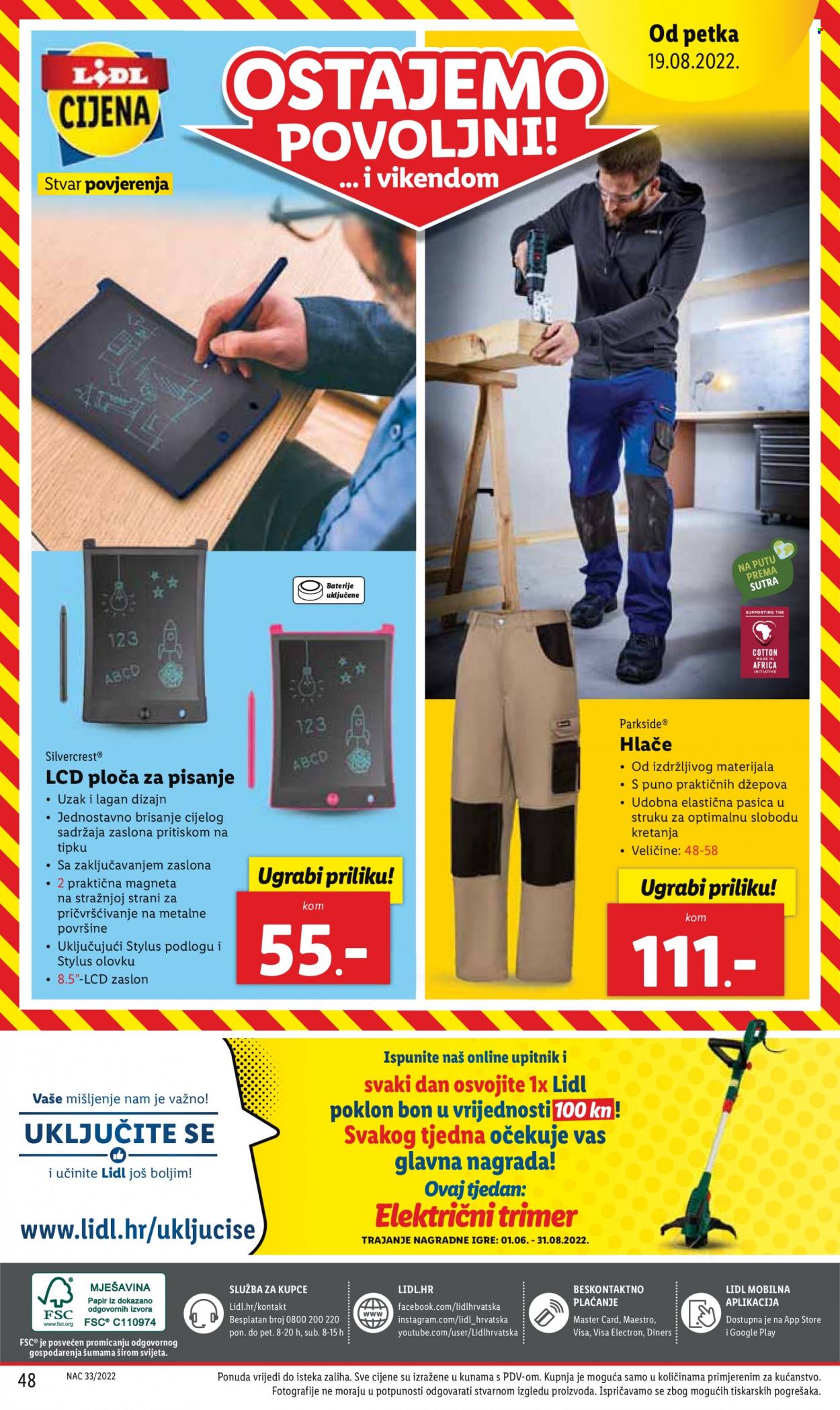 Lidl katalog - 16.08.2022. - 21.08.2022. Stranica 50