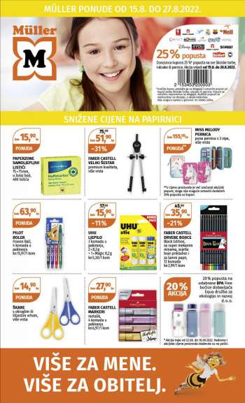 Müller katalog - 15.08.2022. - 27.08.2022.
