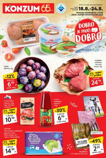 Konzum katalog - 18.08.2022. - 24.08.2022.