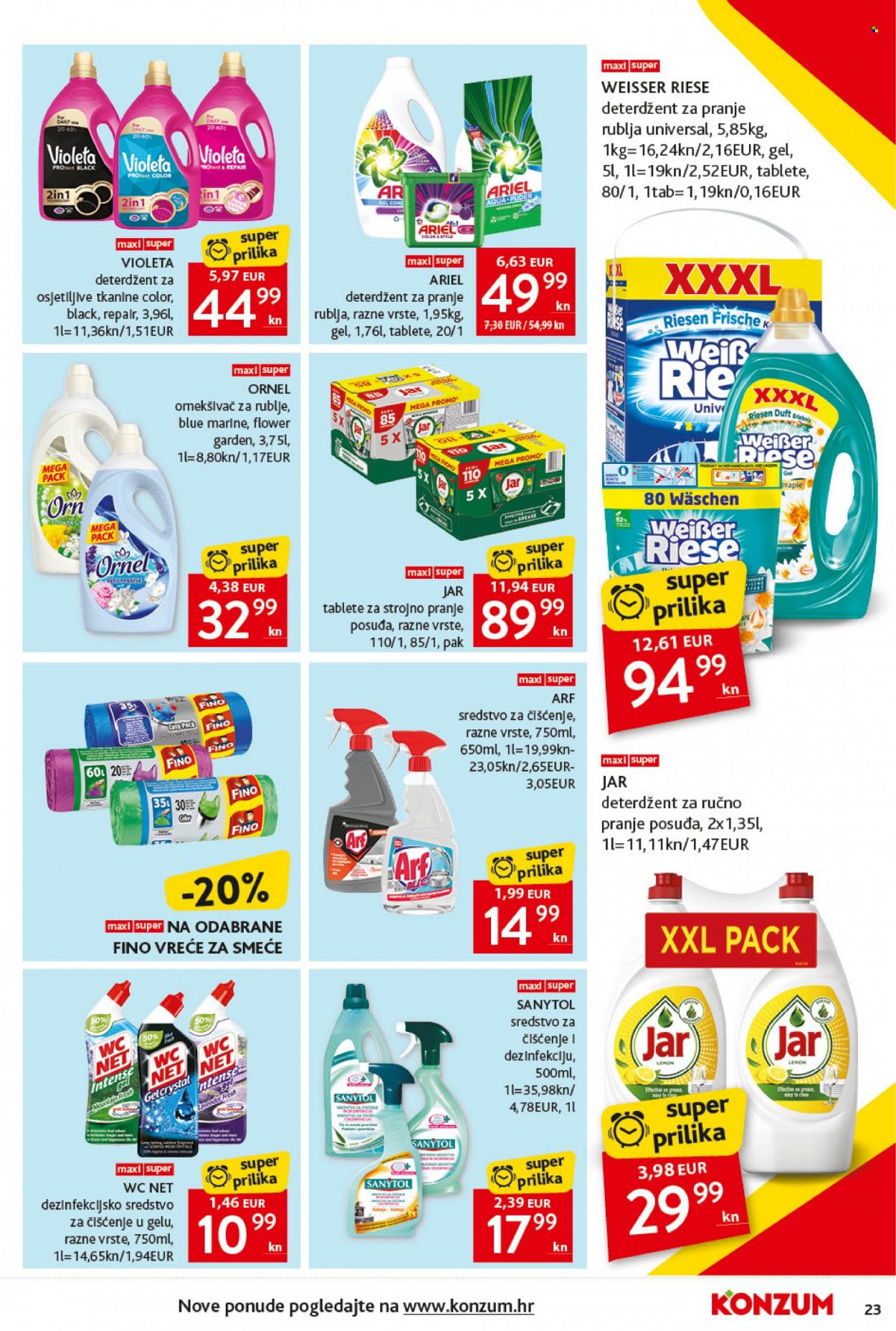 Konzum katalog - 18.08.2022. - 24.08.2022. Stranica 23