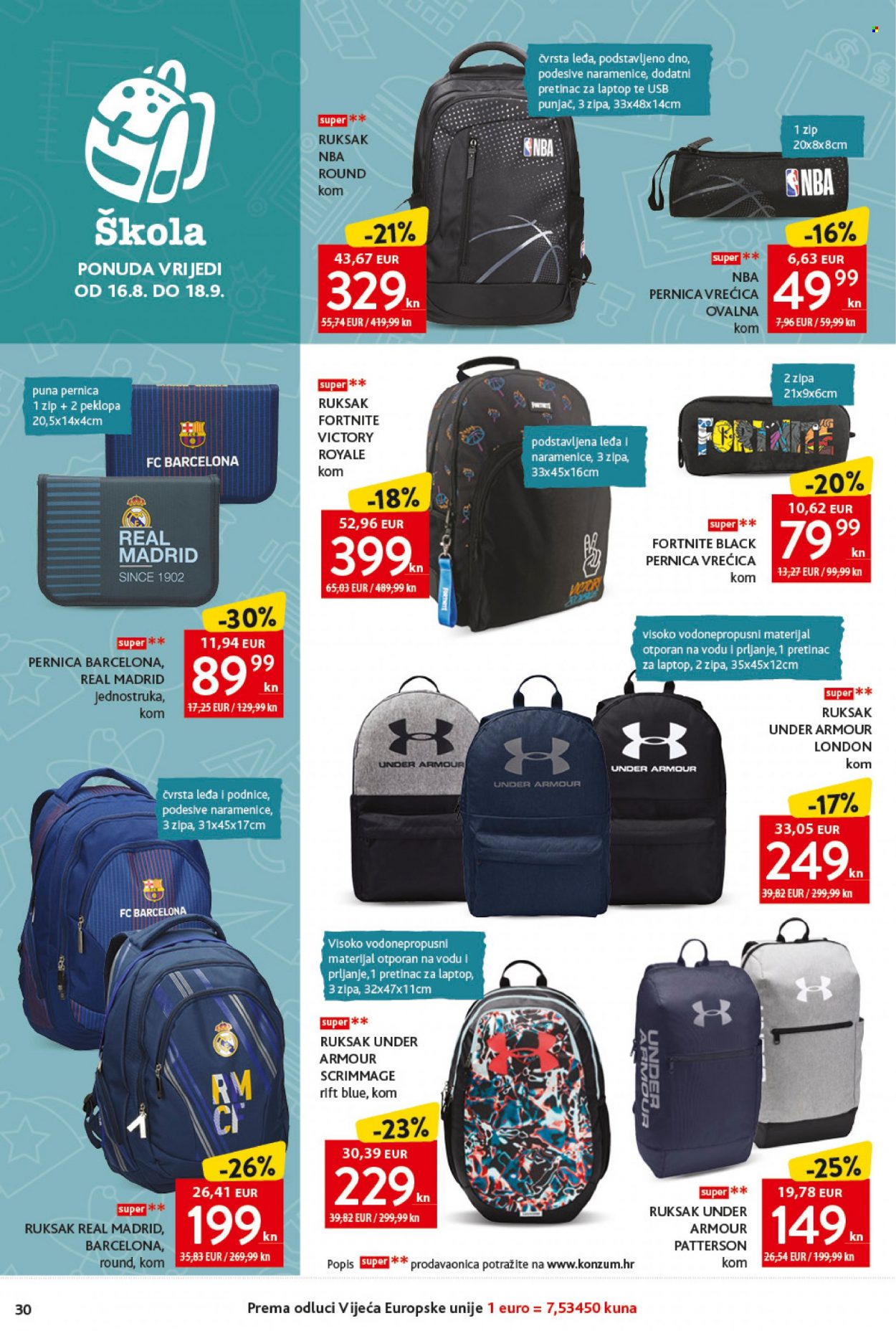 Konzum katalog - 18.08.2022. - 24.08.2022. Stranica 30