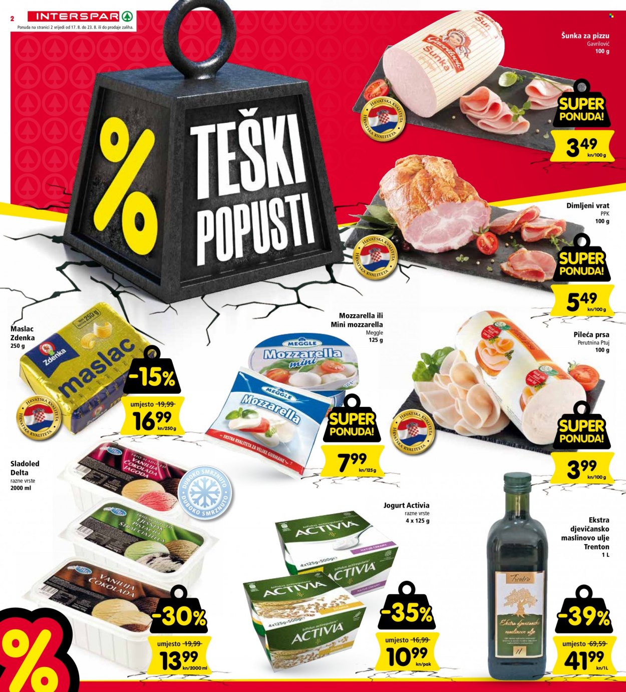 INTERSPAR katalog - 17.08.2022. - 23.08.2022. Stranica 2