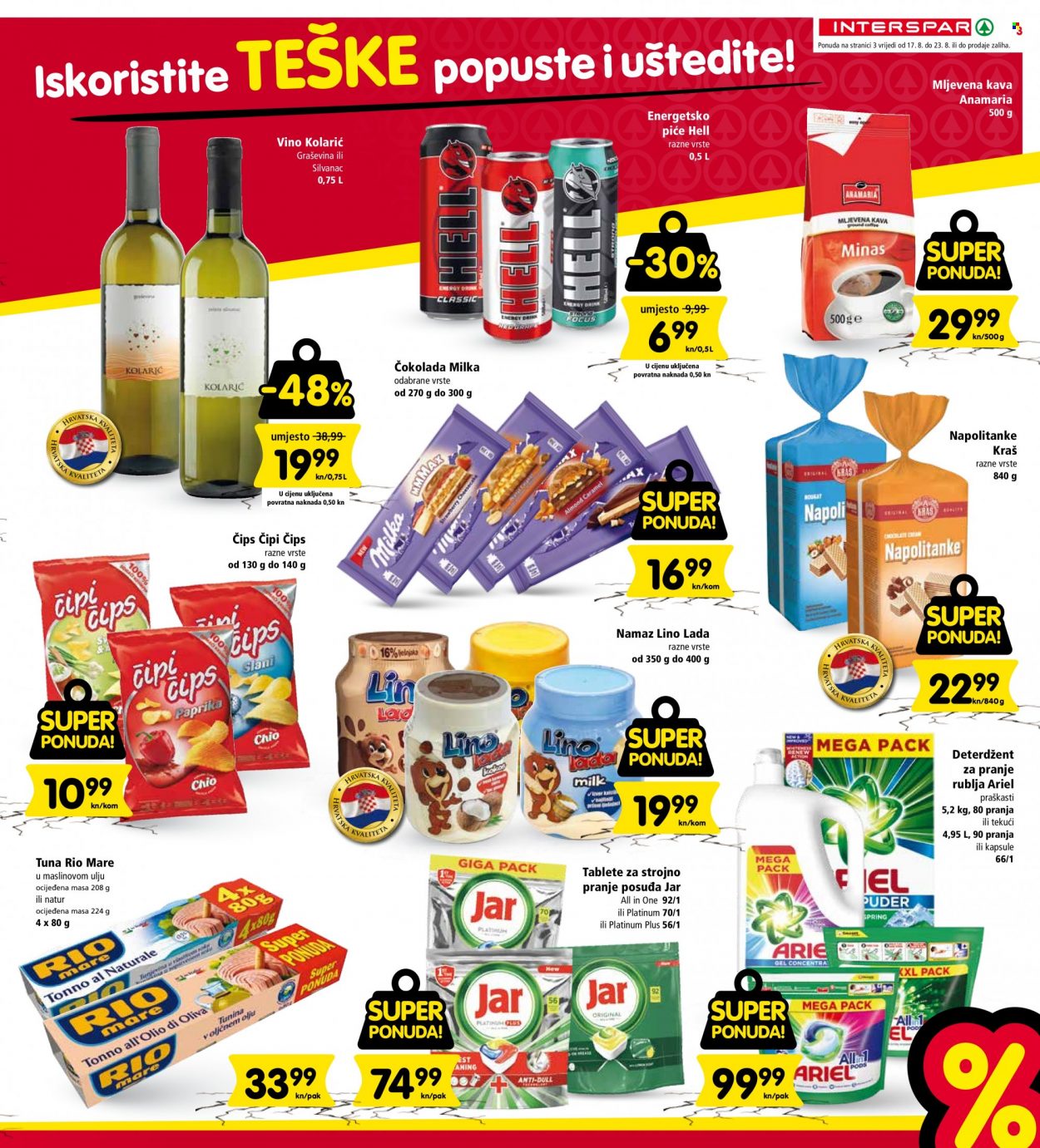INTERSPAR katalog - 17.08.2022. - 23.08.2022. Stranica 3