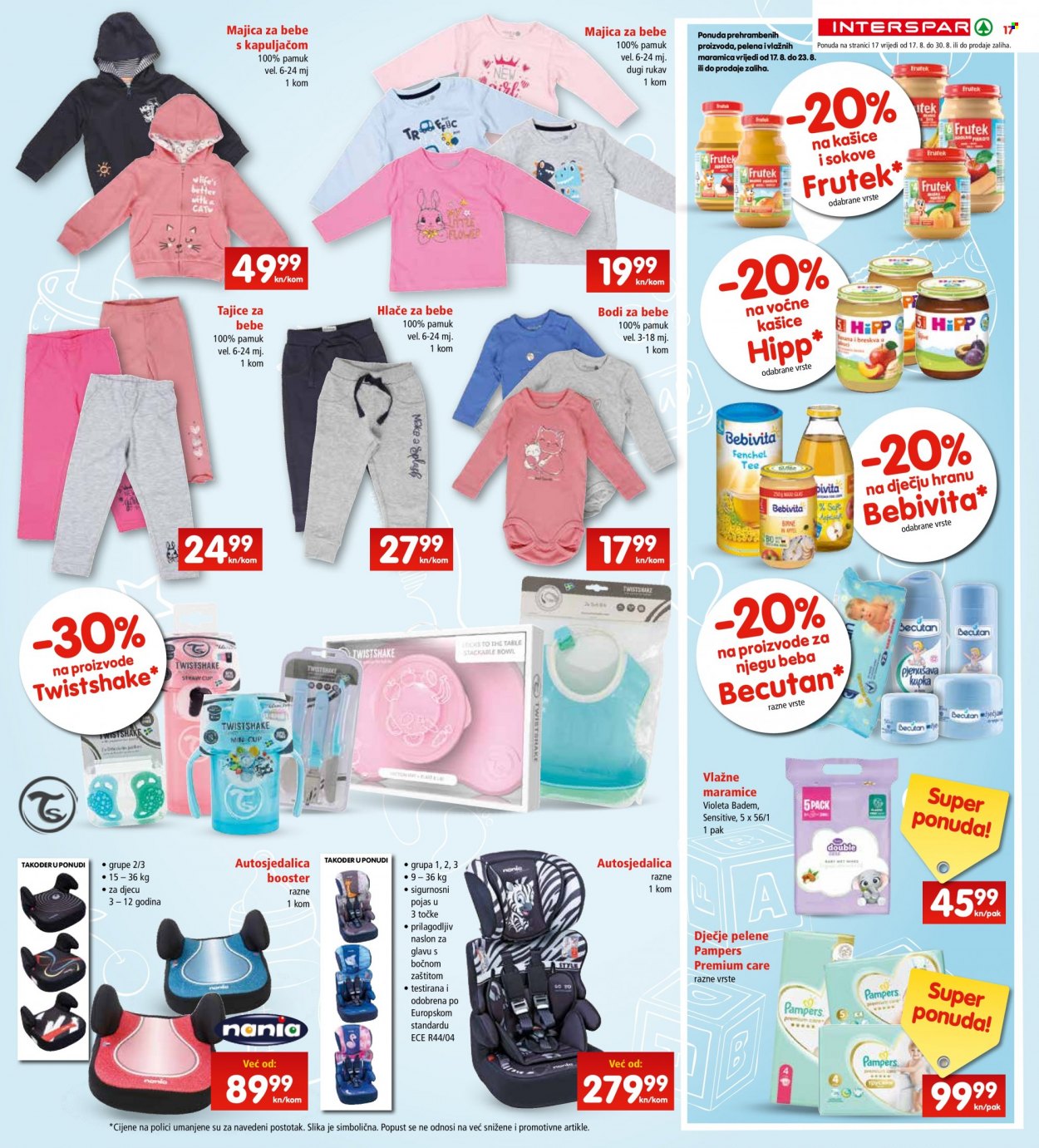 INTERSPAR katalog - 17.08.2022. - 23.08.2022. Stranica 17