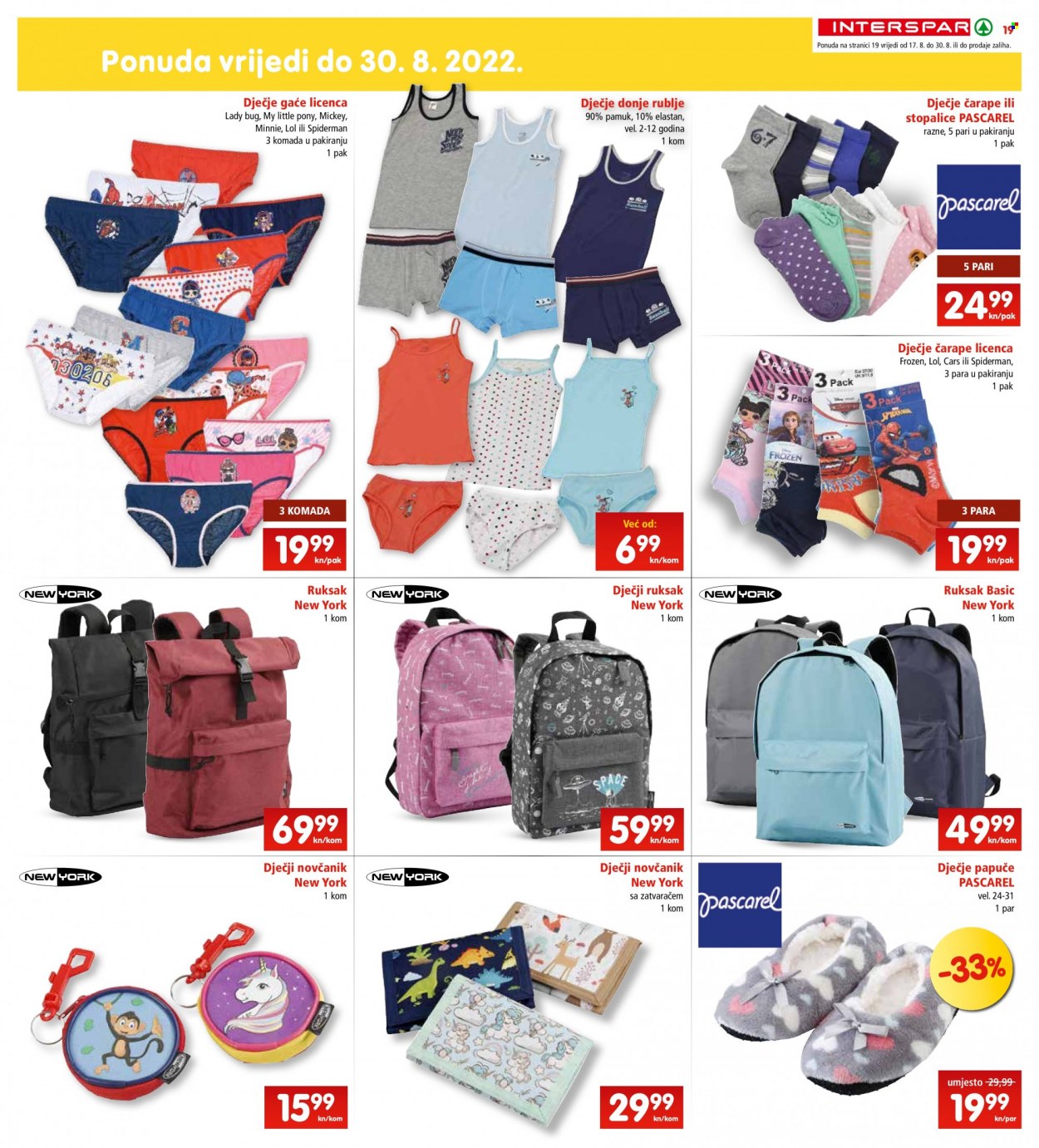 INTERSPAR katalog - 17.08.2022. - 23.08.2022. Stranica 19