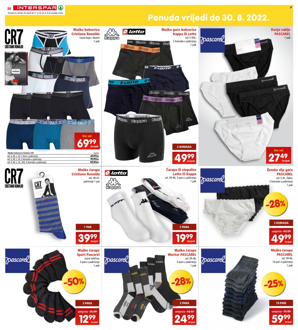 INTERSPAR katalog - 17.08.2022. - 23.08.2022. Stranica 20