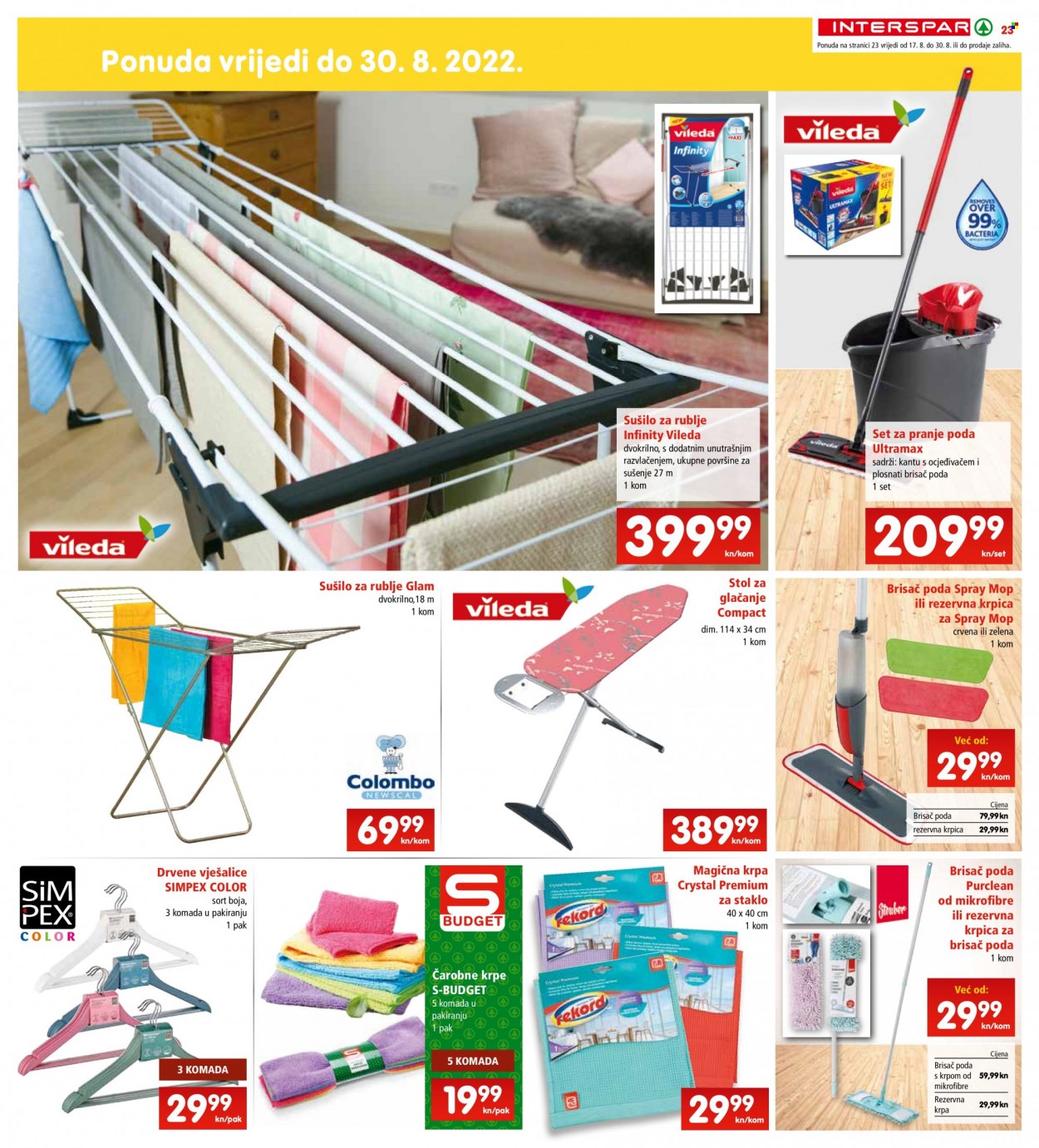 INTERSPAR katalog - 17.08.2022. - 23.08.2022. Stranica 23
